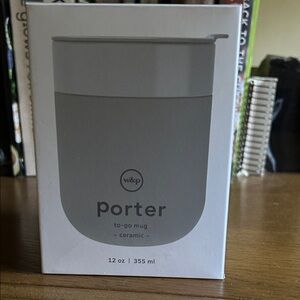 W&P Porter Ceramic To-Go Mug - Gray
